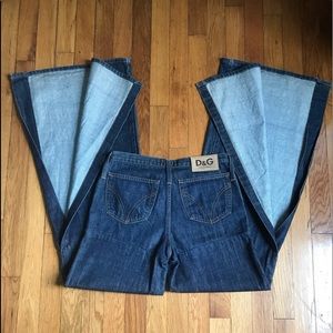 Vintage Dolce & Gabbana Big Flare Jeans